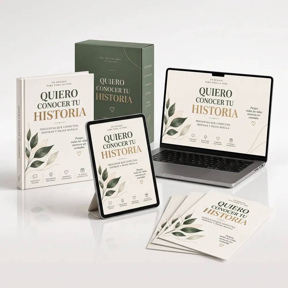 Todo lo que incluye el libro digital para Mamá